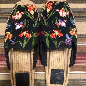 Tory Burch espadrille mules
